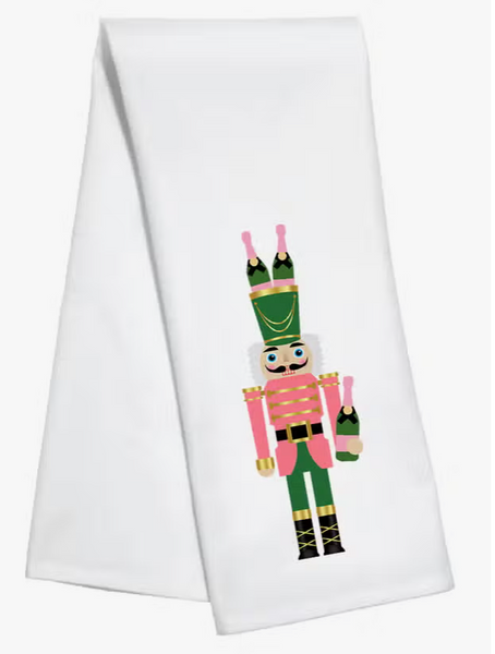 Pastel Nutcracker Dish Towels: Teal – Pop & Pour Party Co