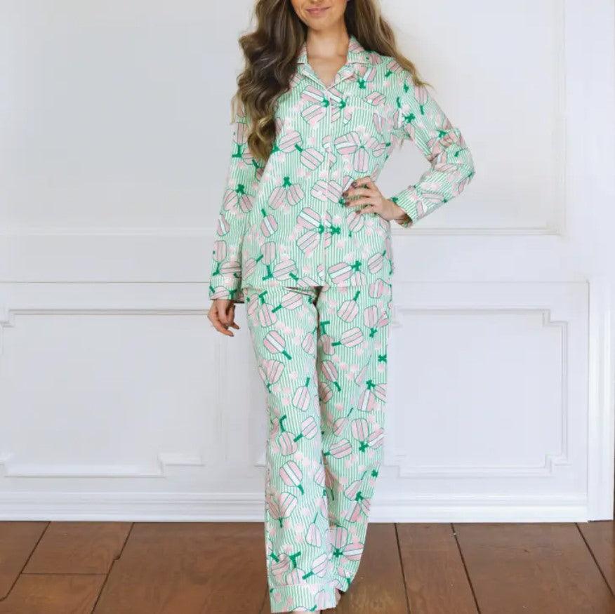 Pickleball Queen Pajama Pants Set - Sorelle Gifts