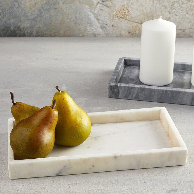 Rectangle Marble Tray - Two colors - Sorelle Gifts