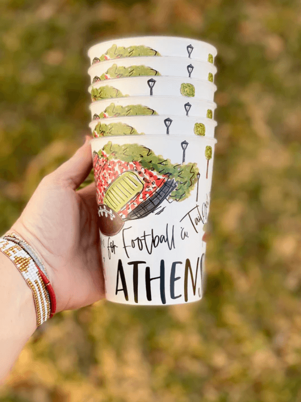 Reusable Stadium Cups - Athens - Sorelle Gifts
