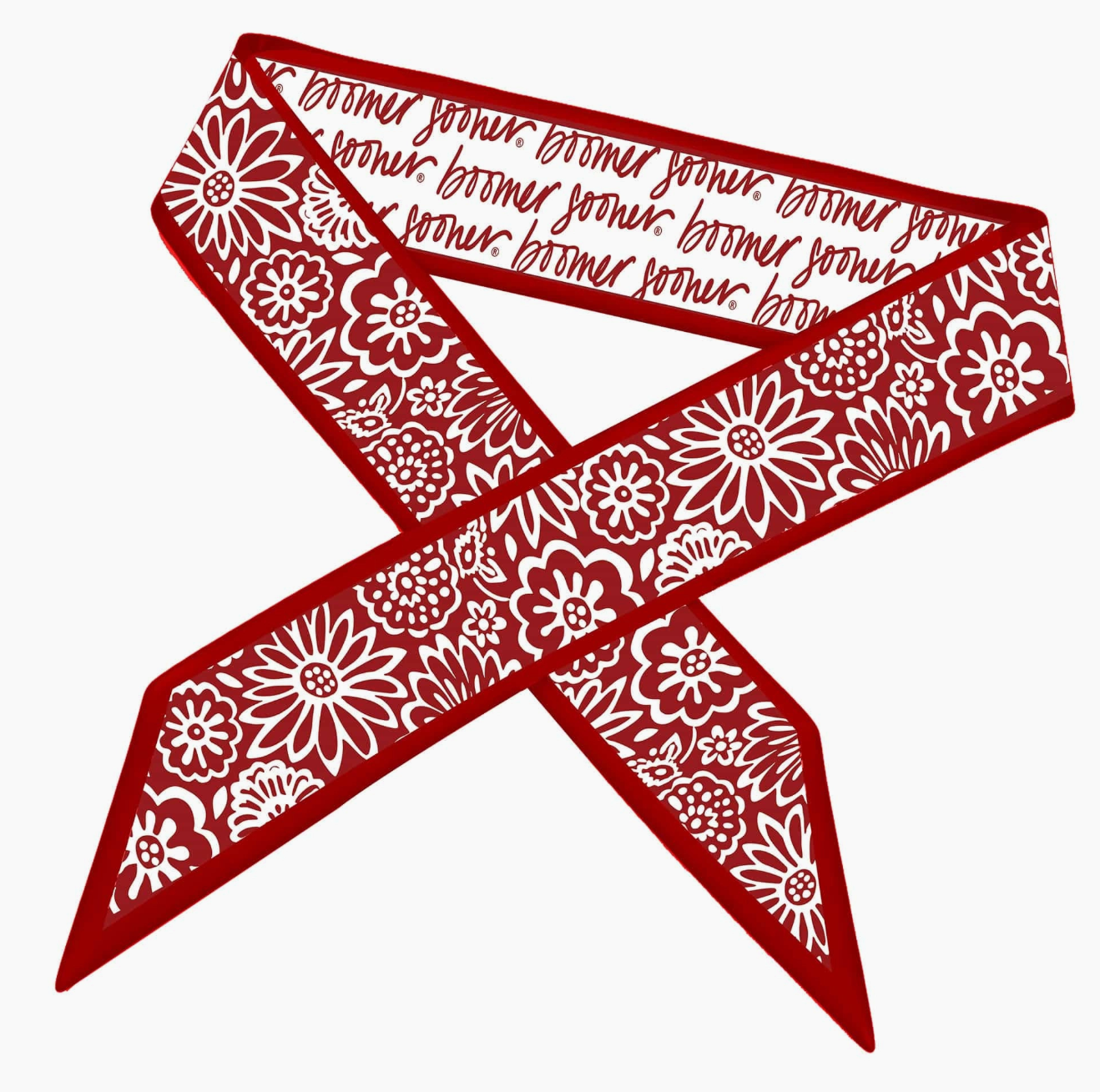 Skinny Scarf – Oklahoma Sooners