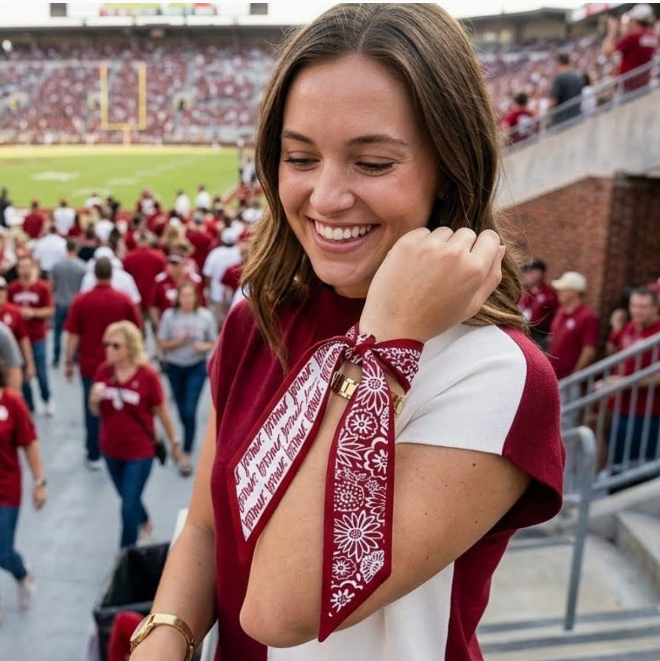 Skinny Scarf – Oklahoma Sooners