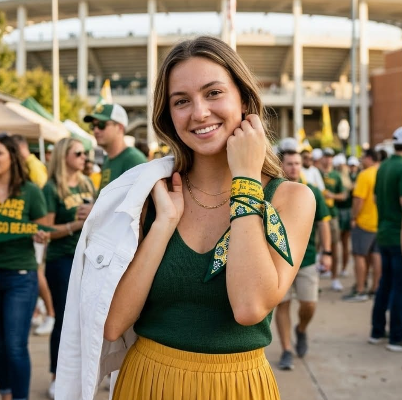 Skinny Scarf – Baylor Bears