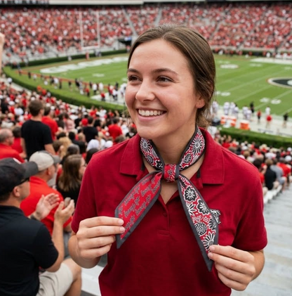 Skinny Scarf – Georgia Bulldogs