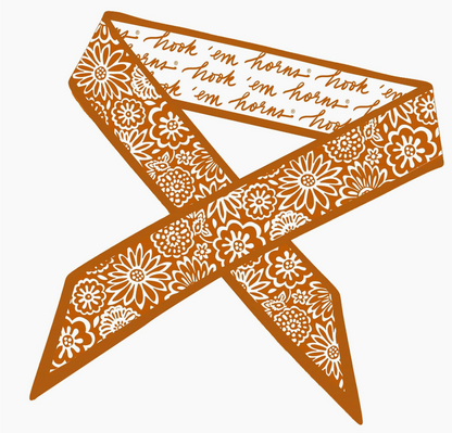 Skinny Scarf – Texas Longhorns