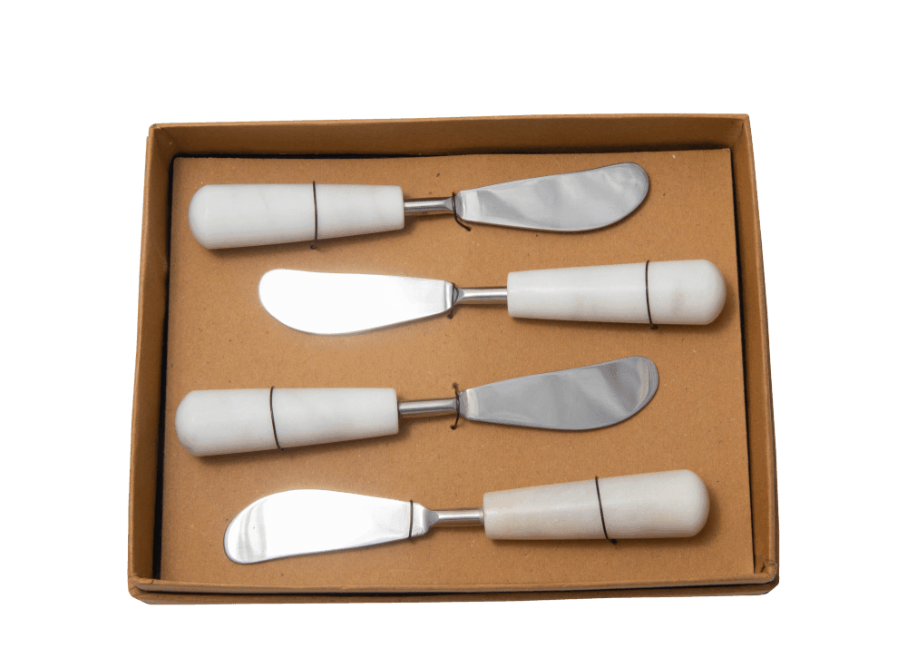 Set of 4 Marble Spreaders - Sorelle Gifts