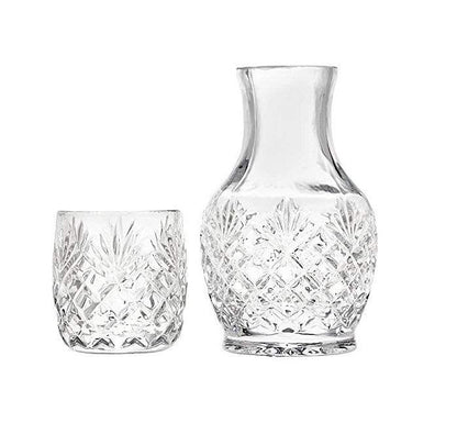 Shannon Crystal 2 Piece Night Carafe - Sorelle Gifts