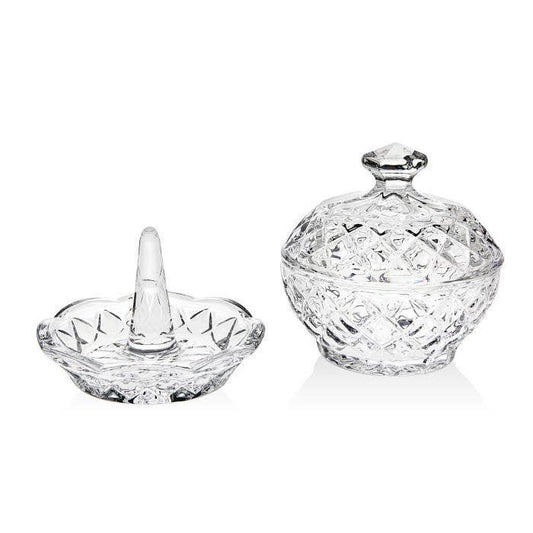 Shannon Crystal 2 Piece Vanity Set - Sorelle Gifts