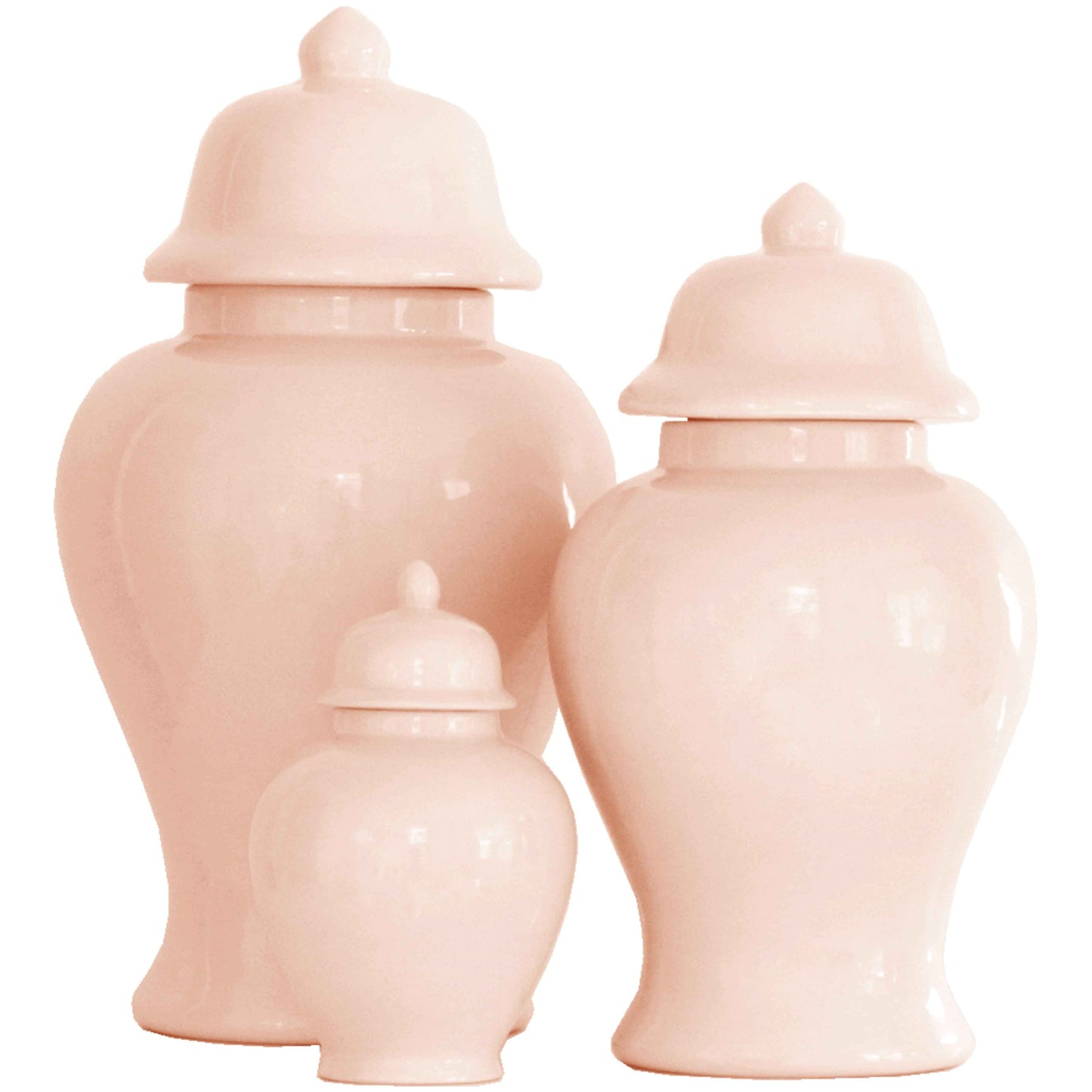 Blush Ginger Jars