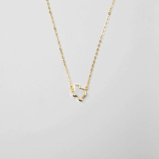 Texas Opal Necklace - Sorelle Gifts