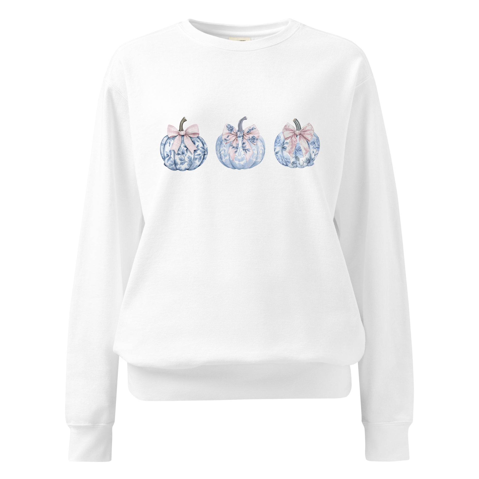 Chinoiserie Pumpkins Oversized Sweatshirt - Sorelle Gifts