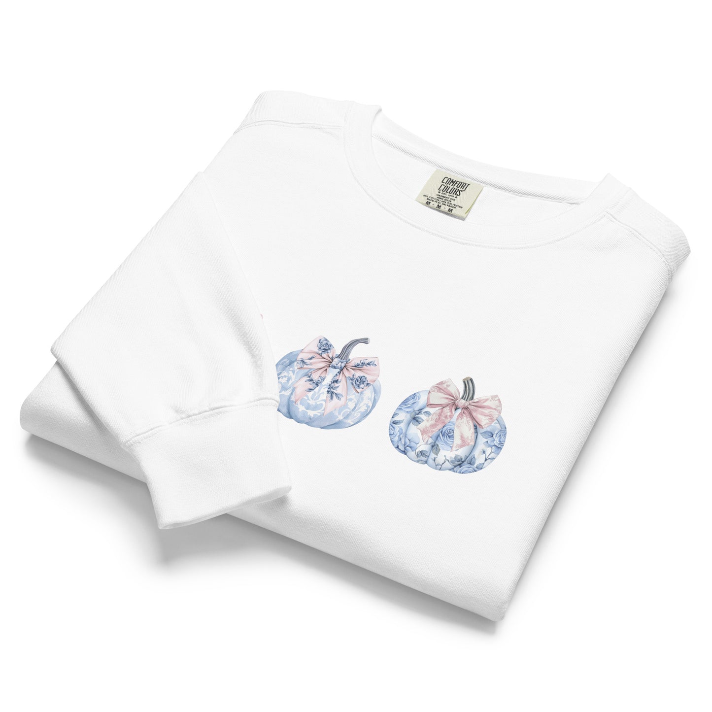 Chinoiserie Pumpkins Oversized Sweatshirt - Sorelle Gifts