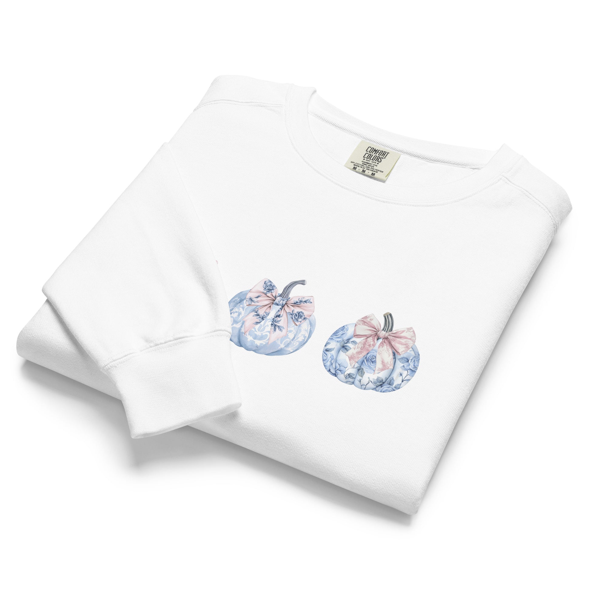 Chinoiserie Pumpkins Oversized Sweatshirt - Sorelle Gifts
