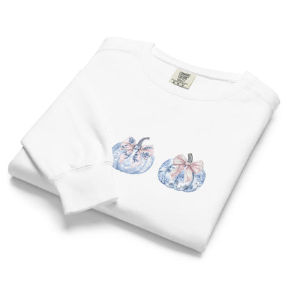 Chinoiserie Pumpkins Oversized Sweatshirt - Sorelle Gifts