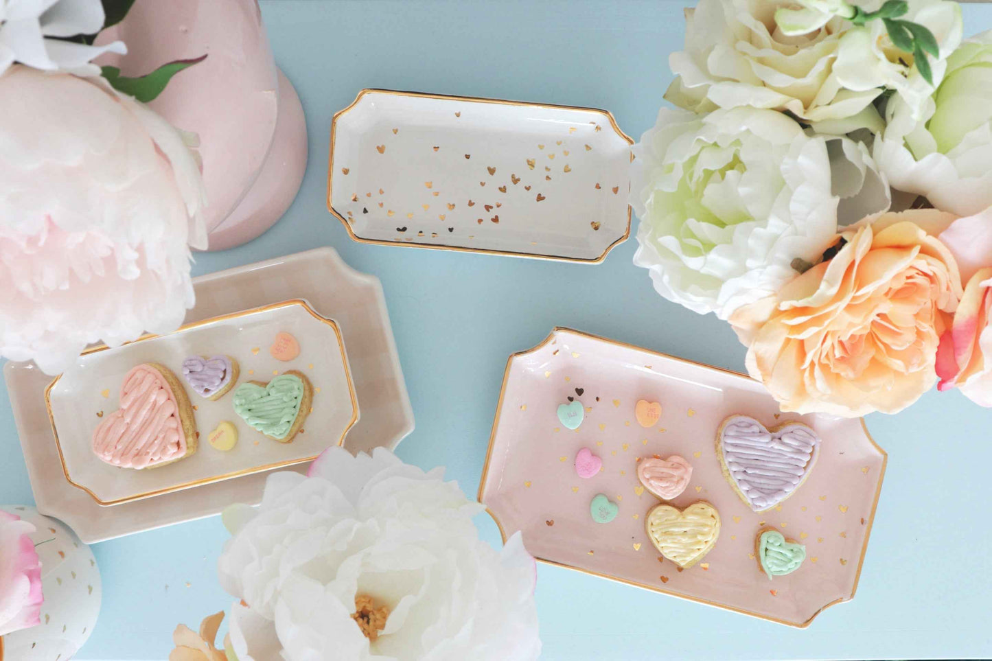 "Confetti Hearts" Tray