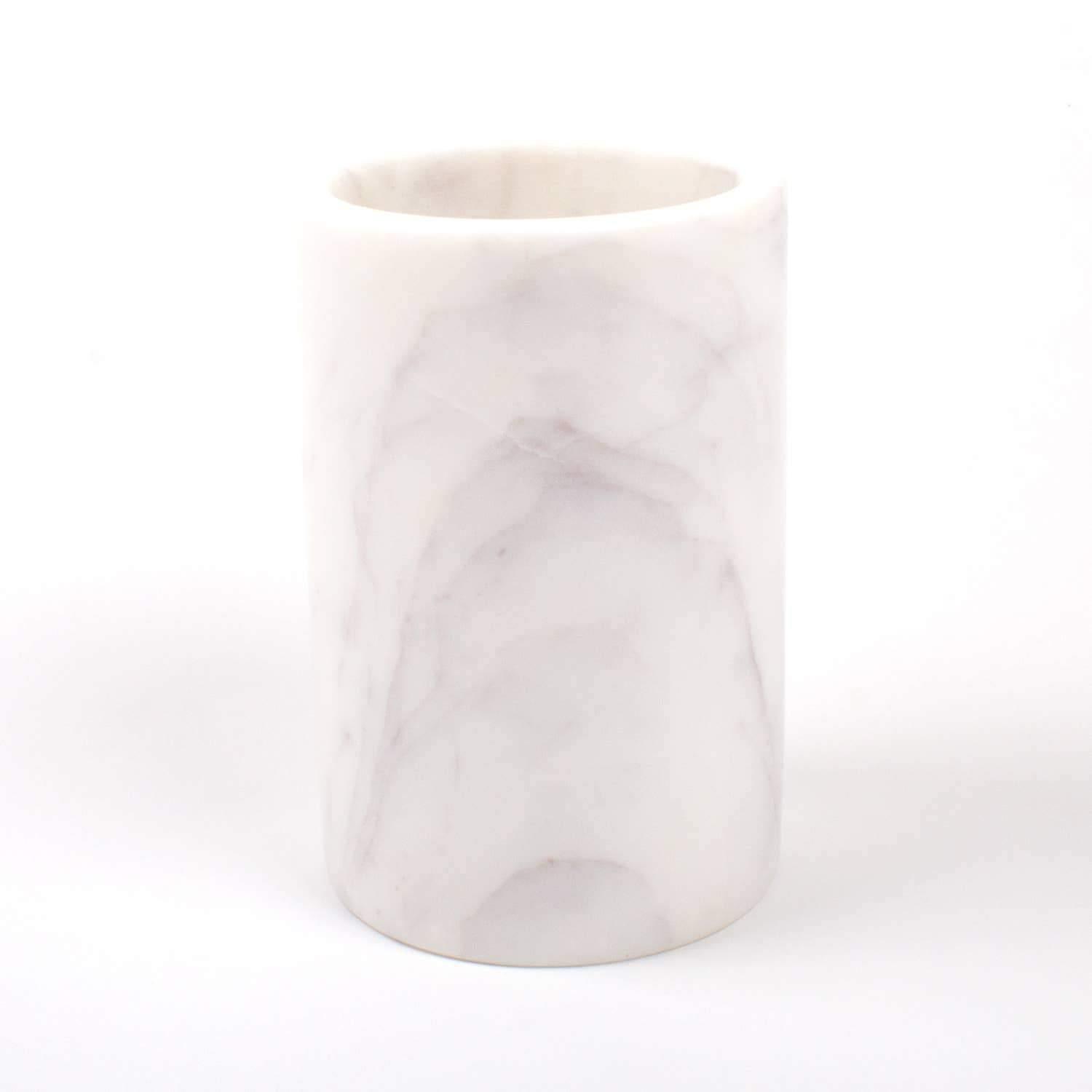 White Marble Wine Chiller - Sorelle Gifts