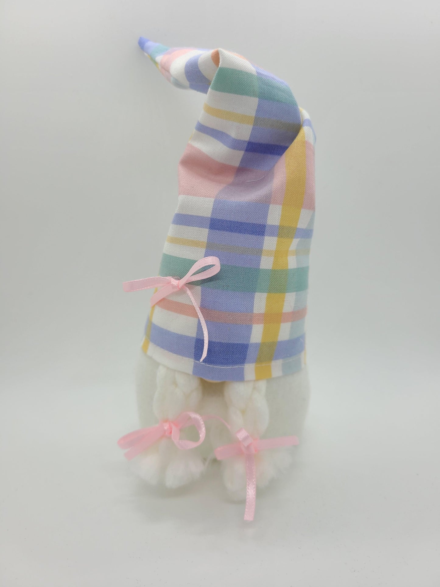 6" Mini Spring Plaid Gnomes, Boy or Girl - Sorelle Gifts