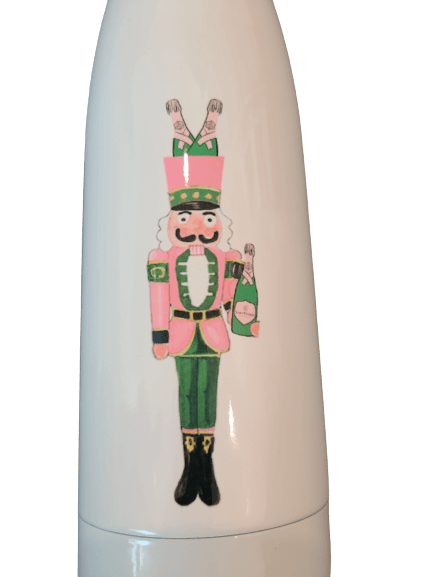 Champagne Nutcracker Beverage Bottle – Sorelle Gifts